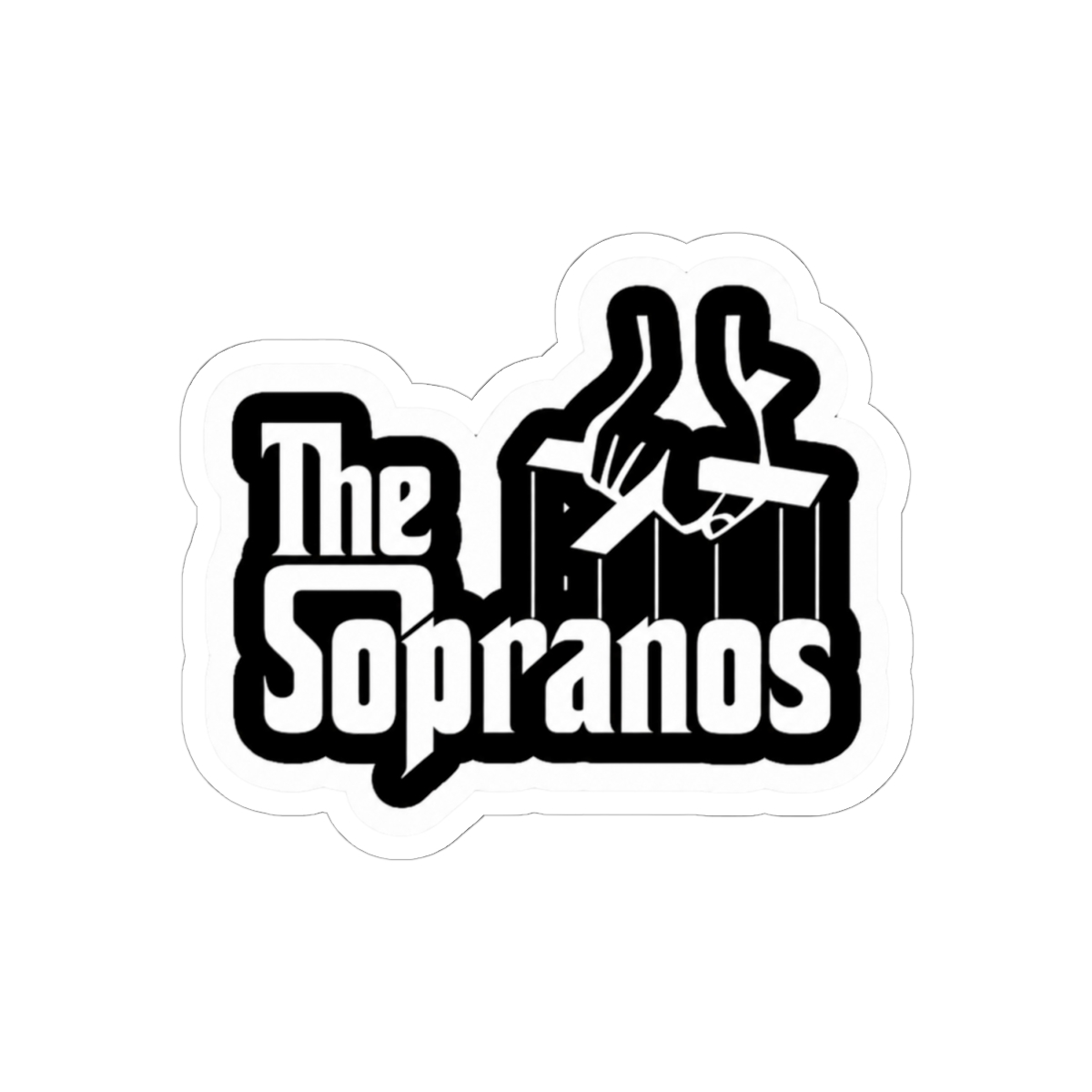 sopranos Sticker | The Sopranos - alternate angle 1, merchandise