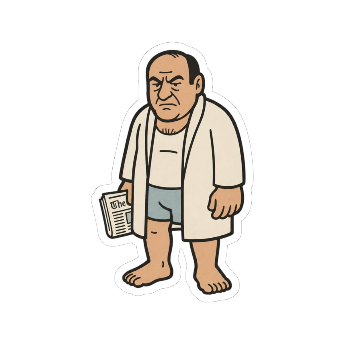 The Sopranos Family Cuties - TONY Sticker