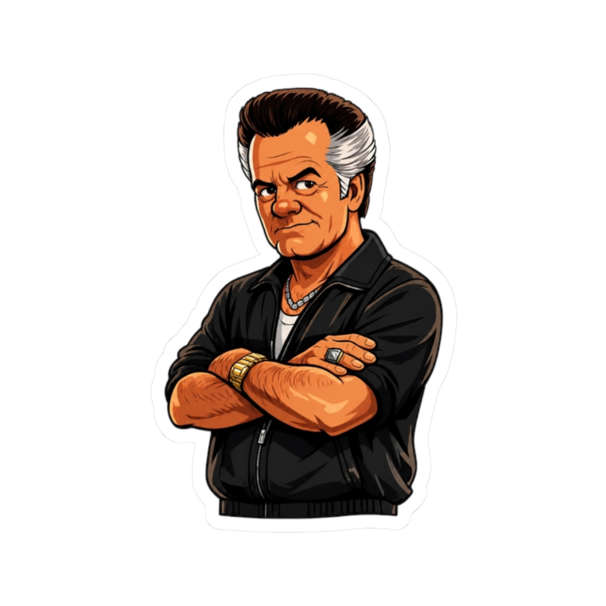 Paulie walnuts Sticker | The Sopranos - alternate angle 3, merchandise