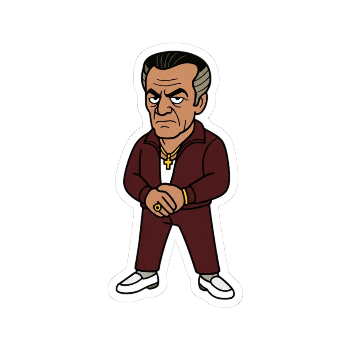 The Sopranos Family Cuties - PAULIE Sticker