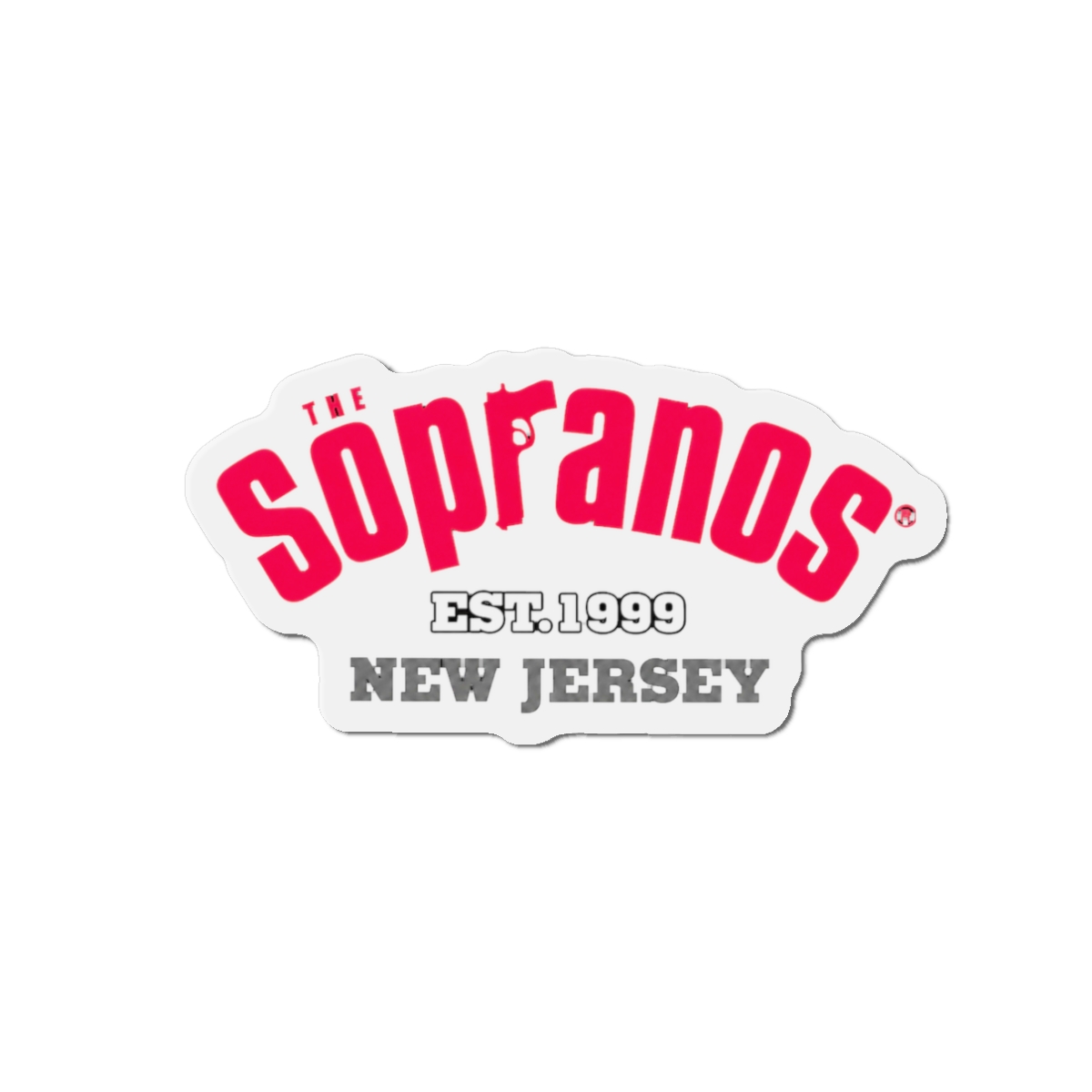 Sopranos Collegiate Logo Magnet | The Sopranos - alternate angle 2, merchandise