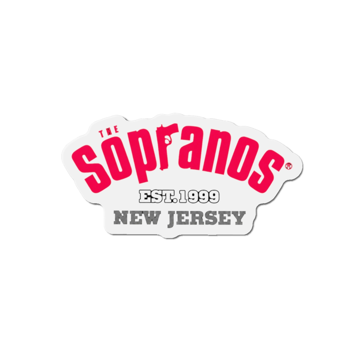 Sopranos Collegiate Logo Magnet | The Sopranos - alternate angle 3, merchandise